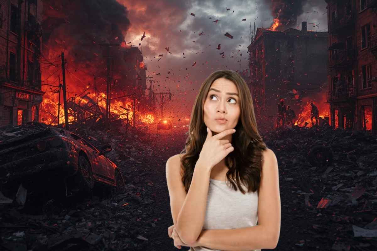 Uma mulher pensando com o benefício atrasado