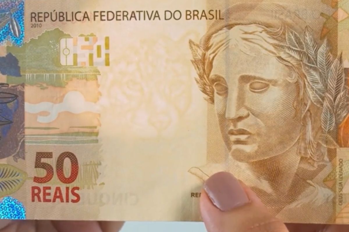 Nota de R$ 50,00 benefício social